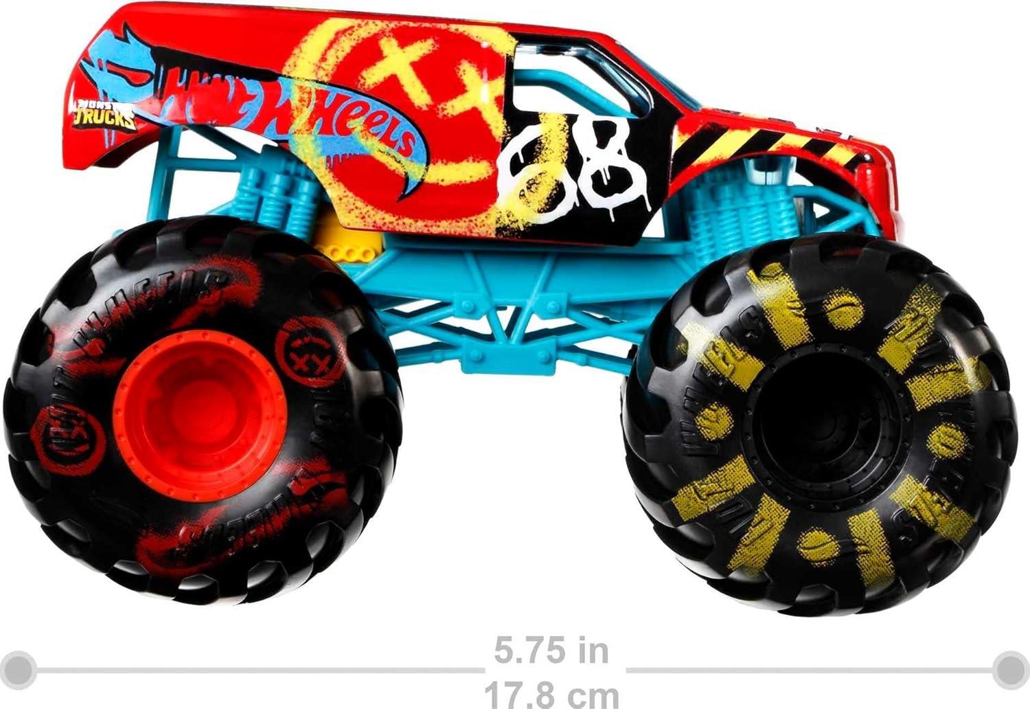 HOT WHEELS MONSTER TRUCKS 1:24 DEM DERBY FYJ83-JDR01 Diğer JDR01