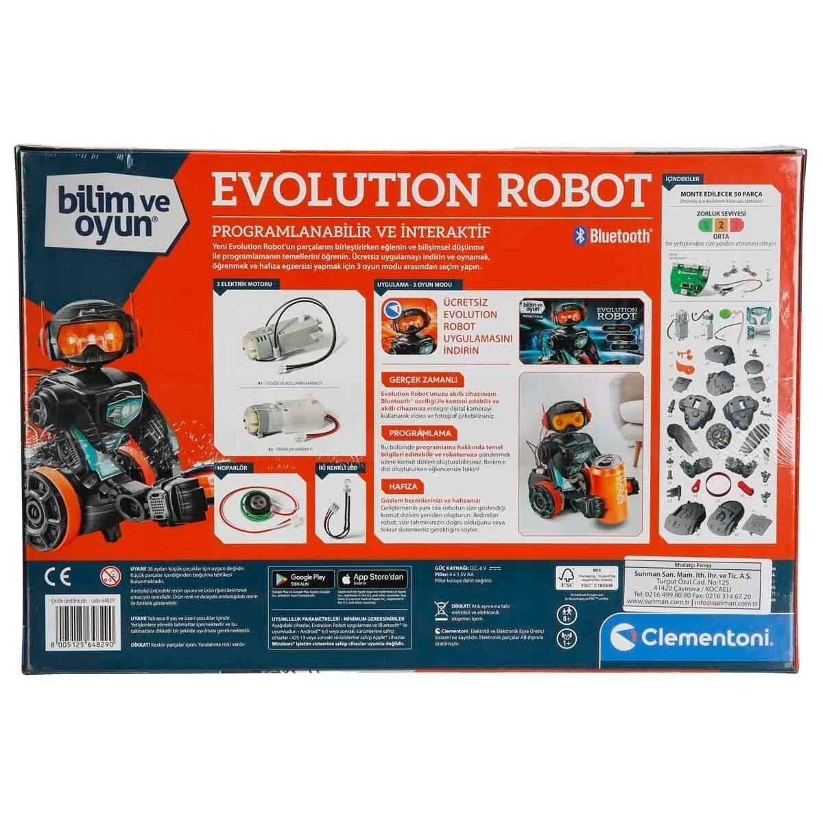 Clementoni Robotik Laboratuvarı Evolution Robot 64829 Clementoni CLE 64829