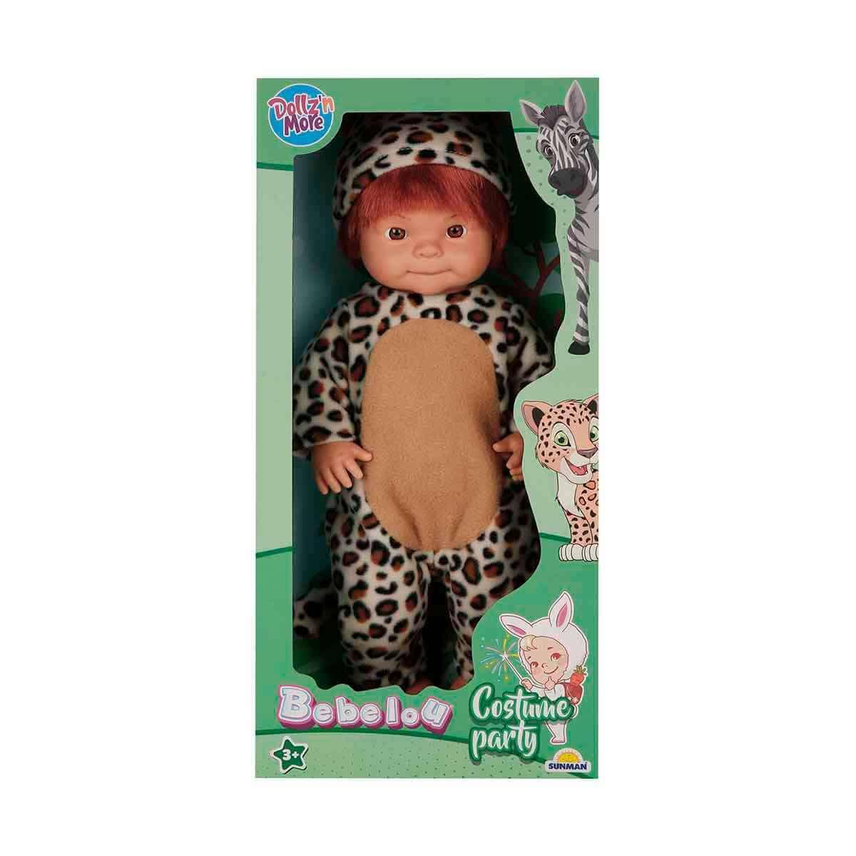 BEBELOU HAYVAN KOSTUMLU 40 CM KAPLAN BEBEK Diğer S00040041 K