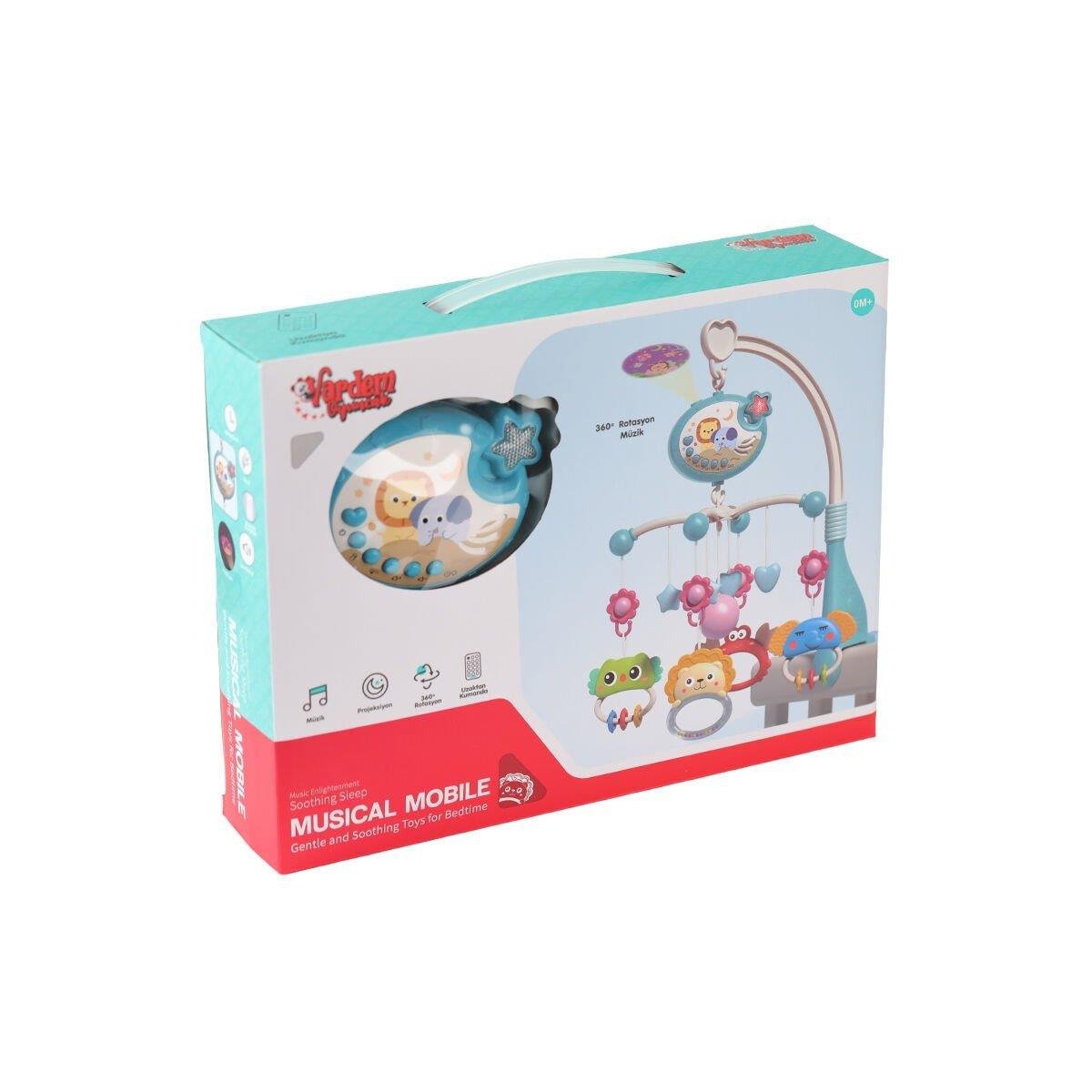 VARDEM ISIKLI MUZIKLI BEBEK DONENCESI MAVI Diğer BIB 698 84