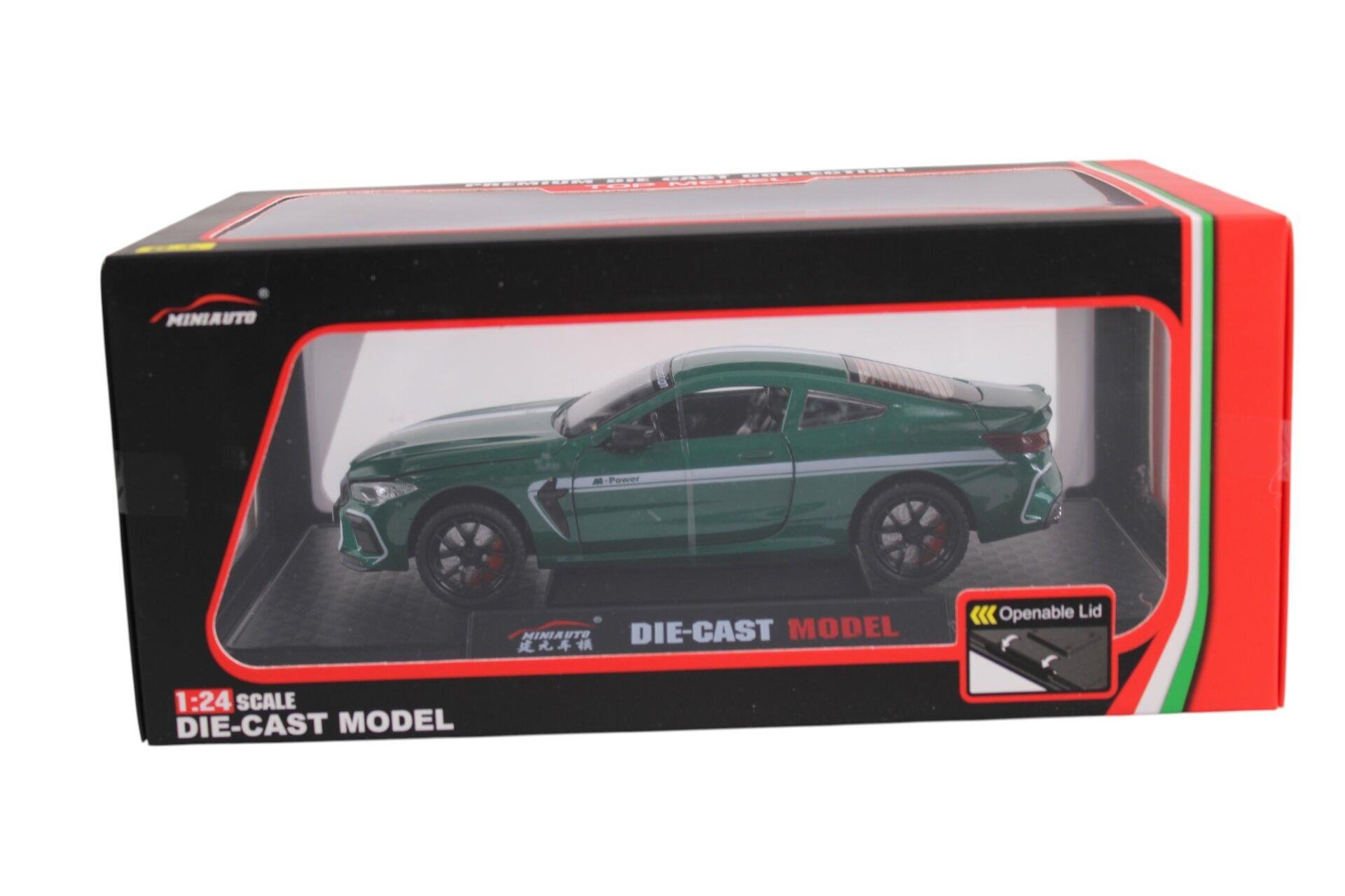 BMW 1:24 ISIKLI SESLI KUTULU DC24223 Diğer KZL DC24223