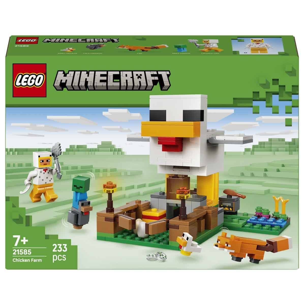 LEGO Minecraft Tavuk Çiftliği 21585 Lego LMN21585