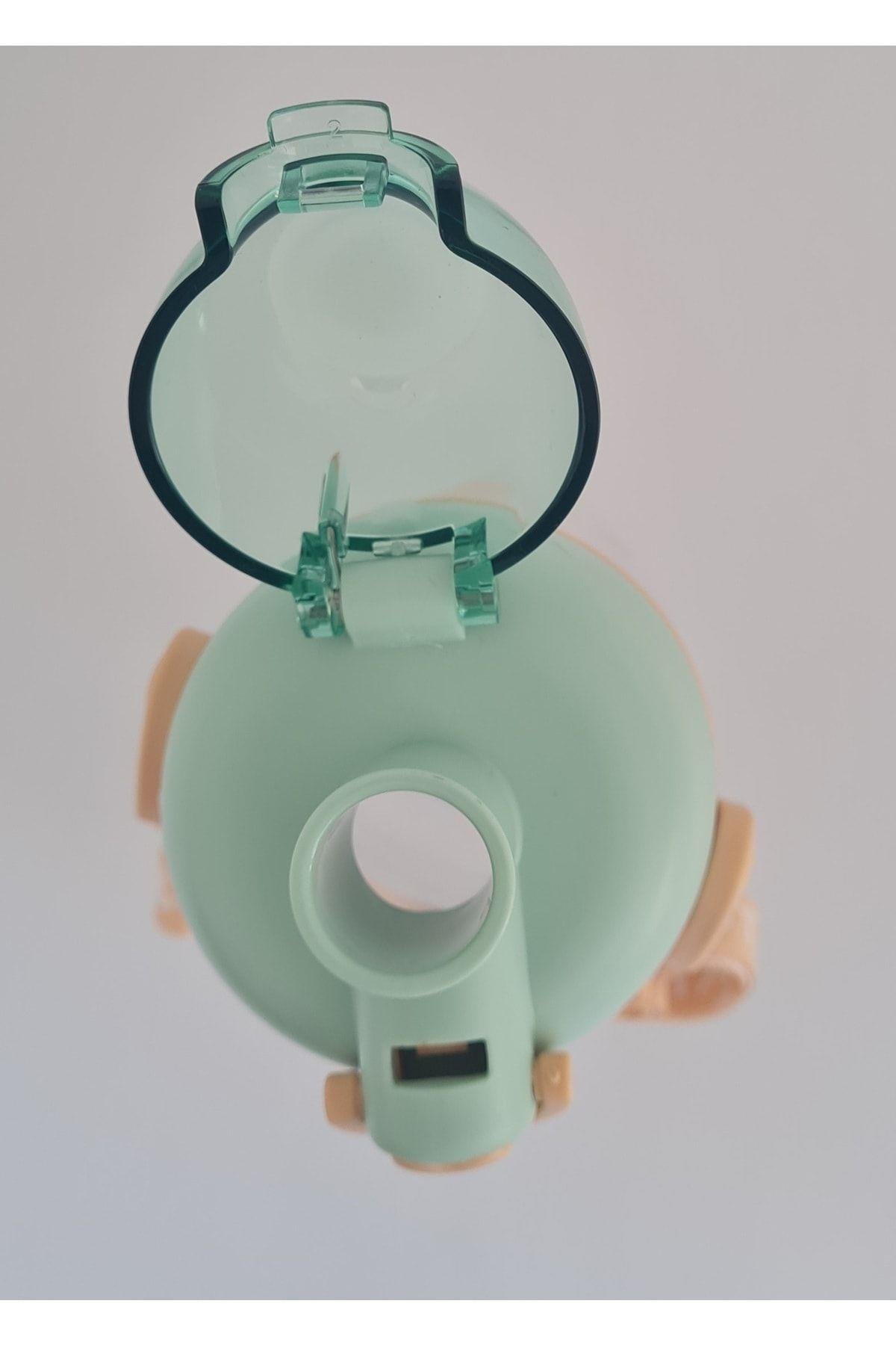 Shotay Cute Tritan Matara 600 ml Yeşil Shotay SHT ST 7010 Y