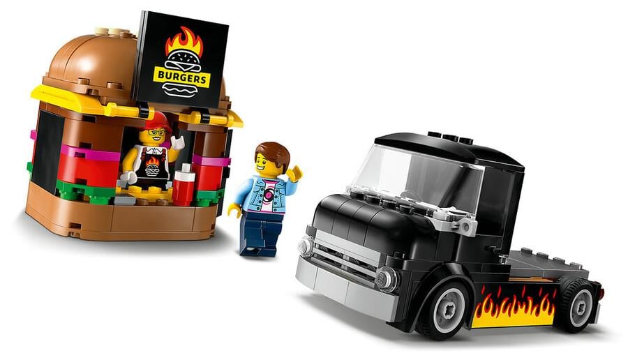 LEGO® CITY HAMBURGER KAMYONU 60404 Diğer LSC60404