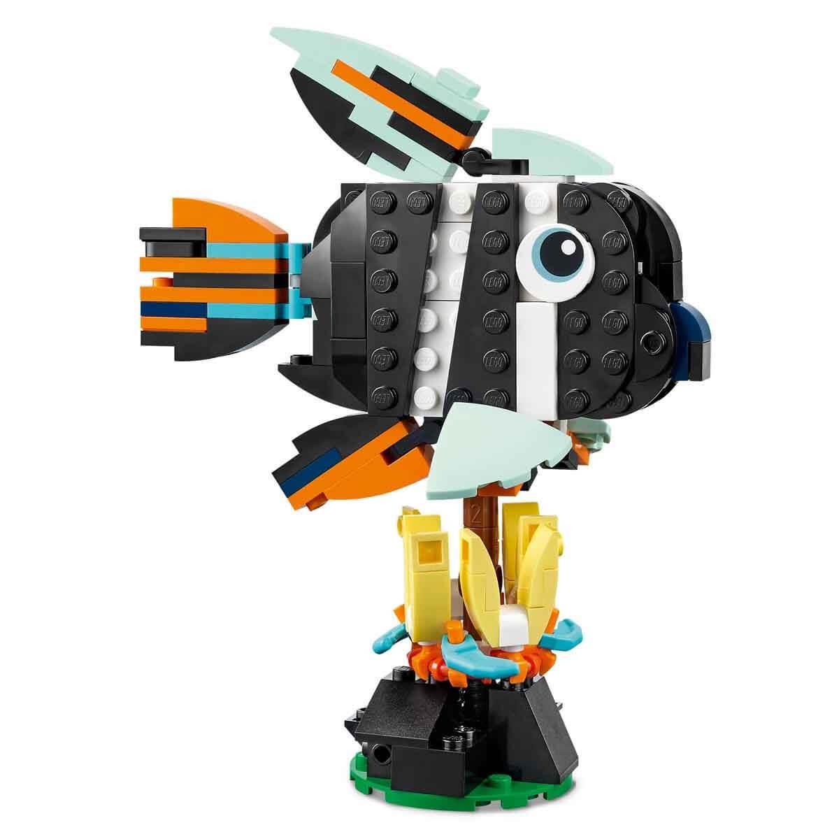 LEGO CREATOR 3U 1 ARADA VAHSI HAYVANLAR: TROPIKAL TUKAN KUSU 31173 Diğer LMC31173