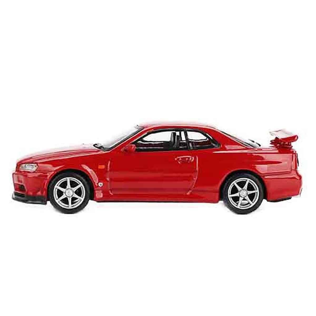 MINI GT 1:64 NISSAN SKYLINE GT-R (R34) V-SPEC ACTIVE RED MGT00796 Diğer MGT00796