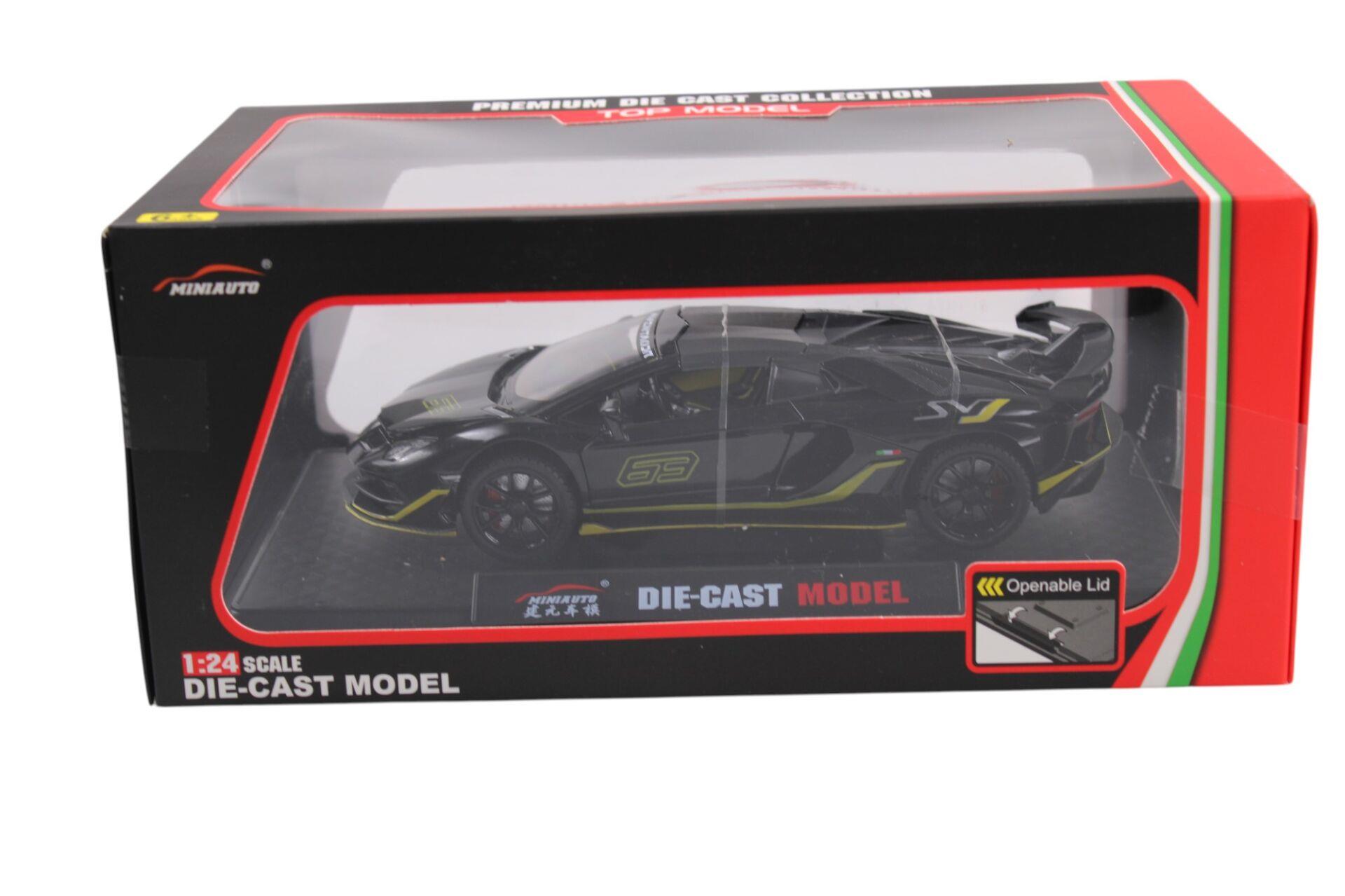 LAMBORGHINI 1:24 ISIKLI SESLI KUTULU DC24303 Diğer KZL DC24303
