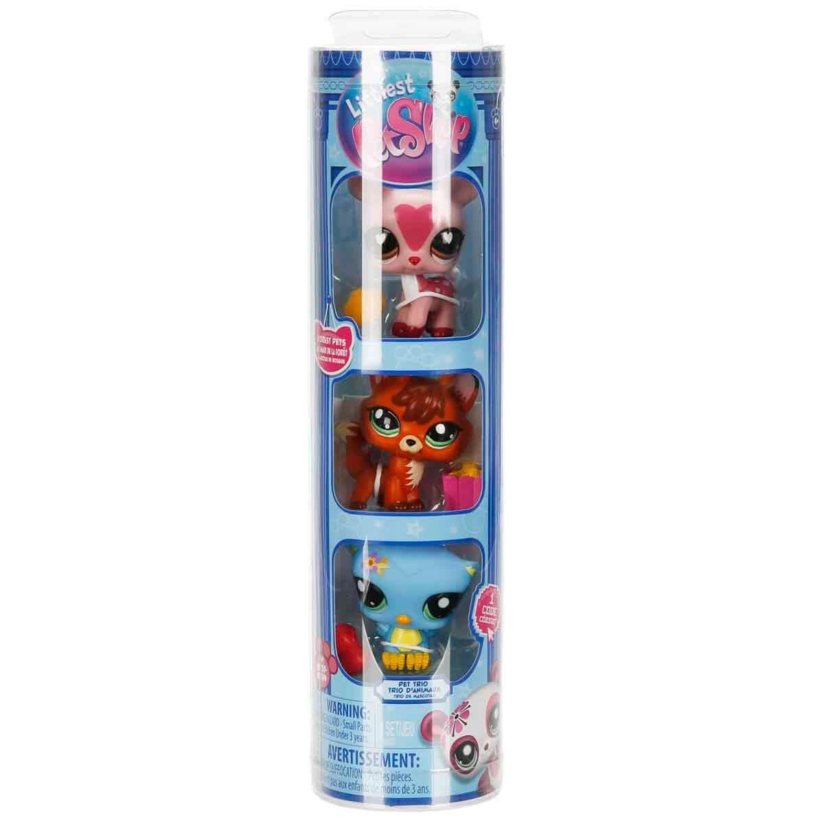 LITTLEST PET SHOP MINISLER 3LU FIGUR SETI S3 FOREST PETS Diğer S00006469 633 FT PTS