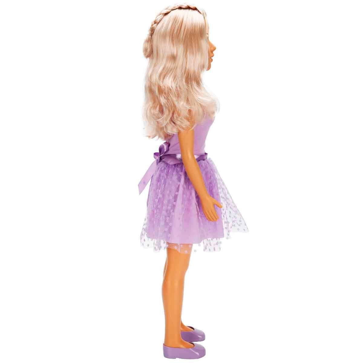 Yürüyüş Arkadaşım Clara Party 80 cm - Mor Elbiseli Sunman S00003532 MR