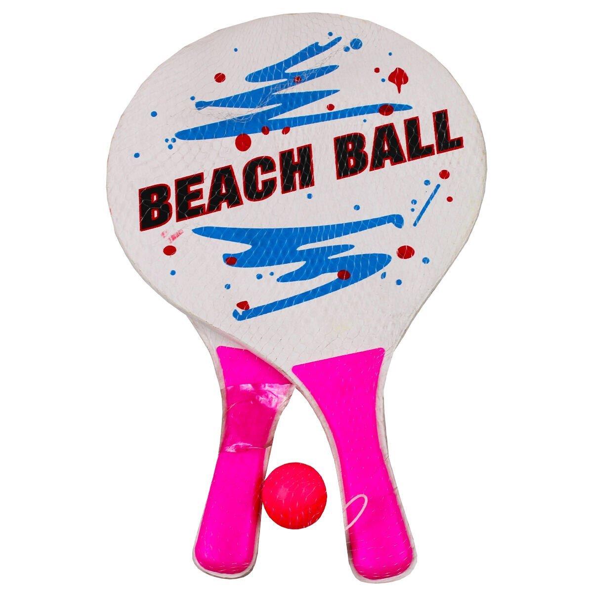 Beachball Tahta Raket Fileli 3394 Bermuda KZL 3394