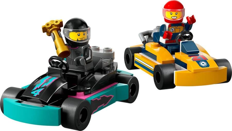 LEGO® CITY GO-KARTLAR VE YARIS SURUCULERI 60400 Diğer LSC60400