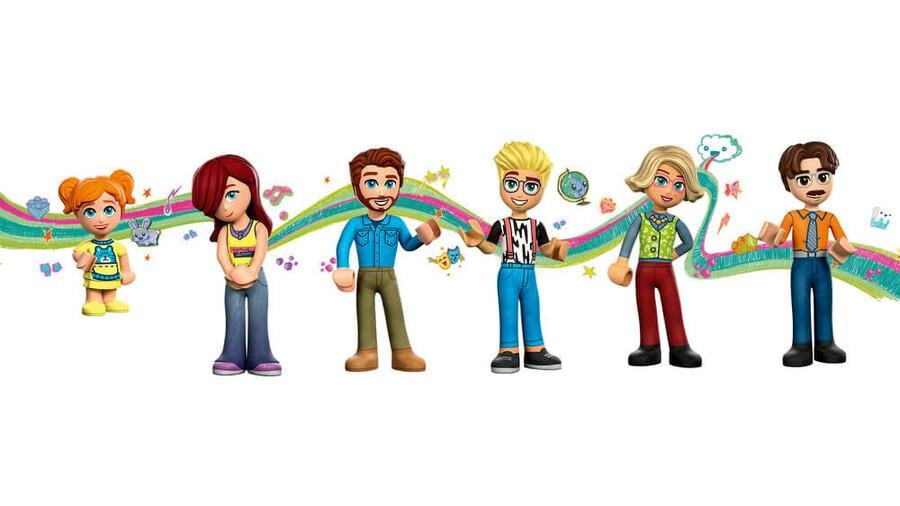 LEGO Friends Olly ve Paisley'nin Aile Evleri 42620 Lego LGF42620