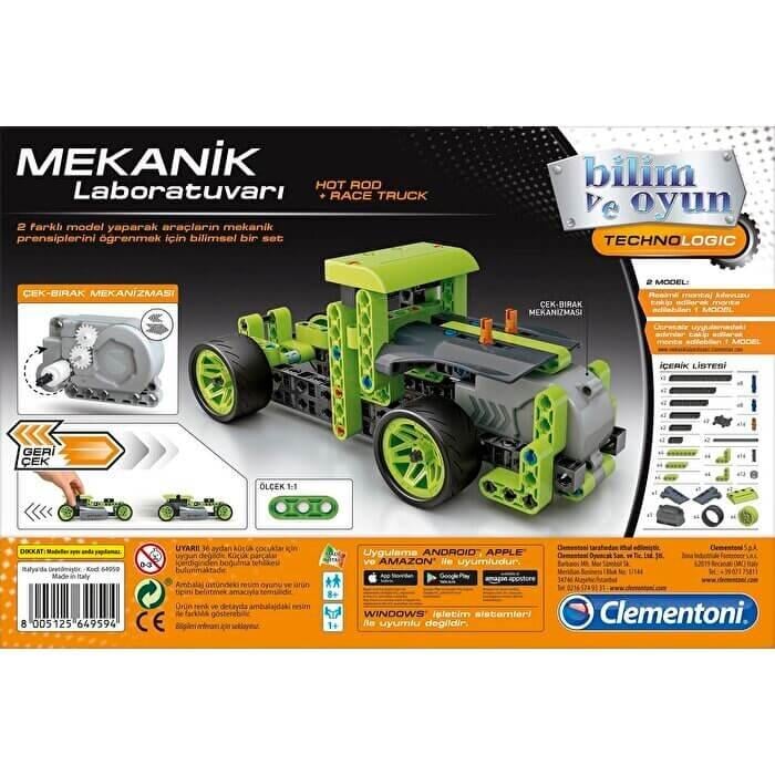 CLEMENTONI MEKANIK LABORATUVAR HOT ROAD & RACE TRUCK Diğer CLE 75076