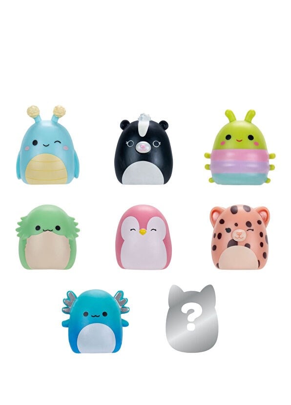 SQUISHMALLOWS SQUISH-A-LONGS 8 FIGUR + YUZUK SETI S3 AL0026 Diğer AL0026