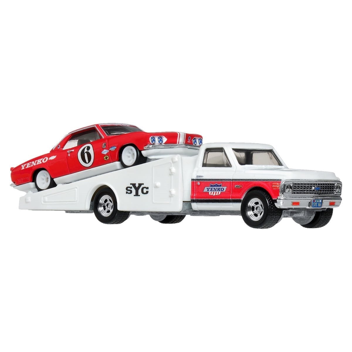 Hot Wheels Team Transport 66 Chevrolet Corvair Jenko Stinger & 72 Chevy Ramp Truck FLF-JHX91 Hot Wheels JHX91