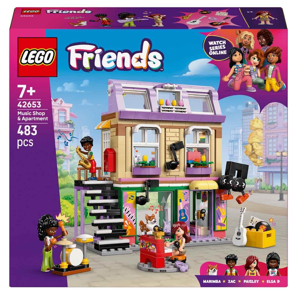 LEGO Friends Müzik Mağazası ve Daire 42653 Lego LGF42653