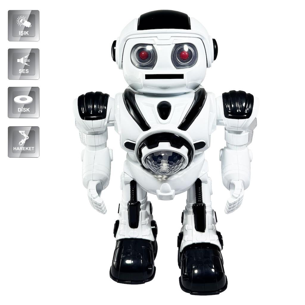 ISIKLI VE MUZIKLI DISK ATAN UZAY ROBOT Diğer DF 6022