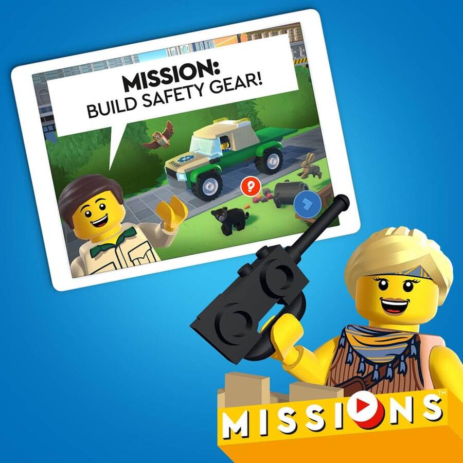 LEGO CITY VAHSI HAYVAN KURTARMA GOREVLERI 60353 Diğer LSC60353