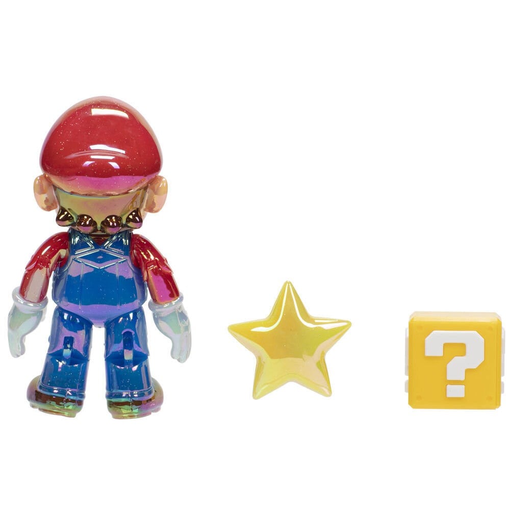 NINTENDO SUPER MARIO FIGURU MARIO VE STAR KOLEKSIYONCU KUTUSUNDA 10 CM 13259 Diğer NESL 13259