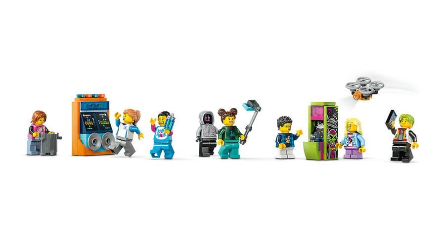 LEGO CITY ROBOT DUNYASI HIZ TRENI PARKI 60421 Diğer LSC60421