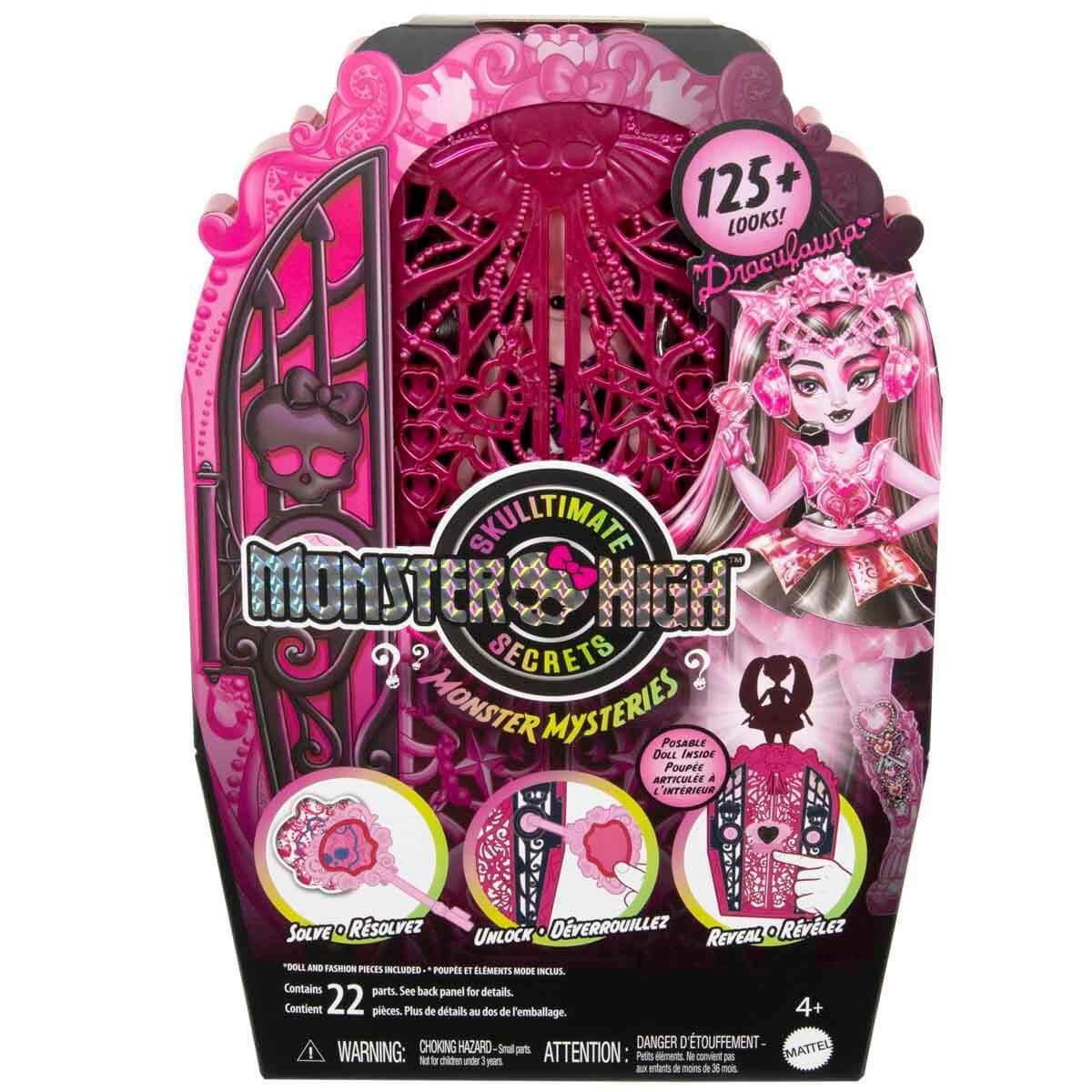 Monster Mysteries ile Gizemli Arkadaşlar Draculaura HYB12-HXH84 Monster High	 HXH84