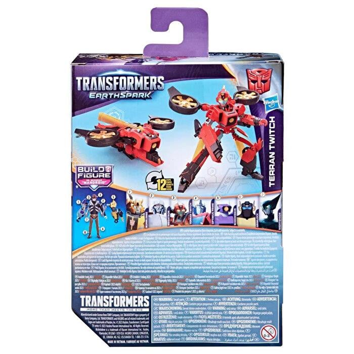 Transformers Earthspark Deluxe Figür Terran Twitch F6231-F6734 Transformers F6734