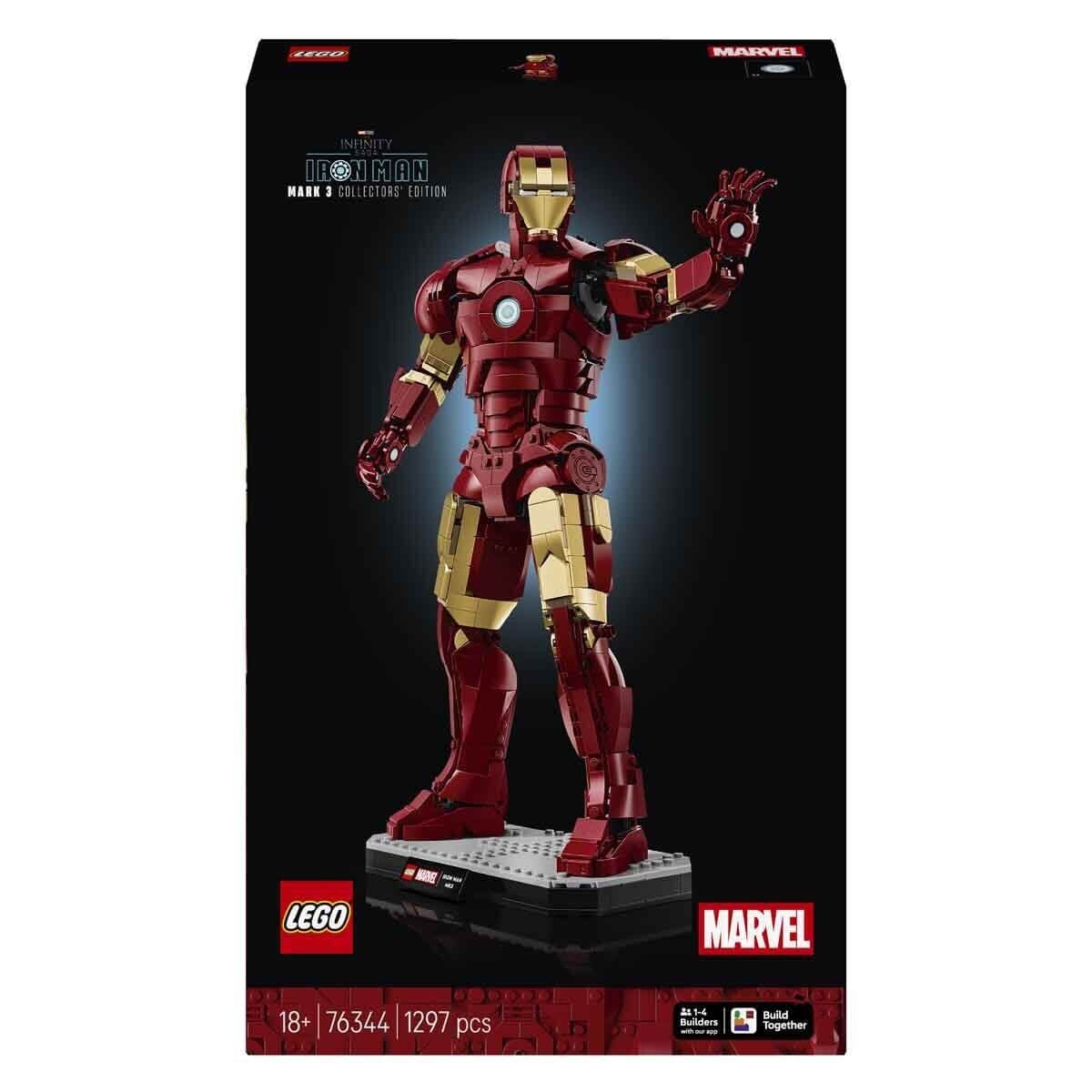 LEGO Marvel Iron Man Mark 3 Koleksiyoncu Versiyonu 76344 Lego LYT76344
