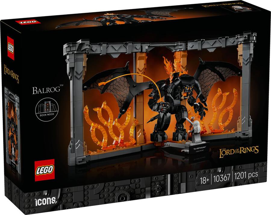 LEGO ICONS YUZUKLERIN EFENDISI: BALROG KITAPLIK DEKORU 10367 Diğer LIC10367