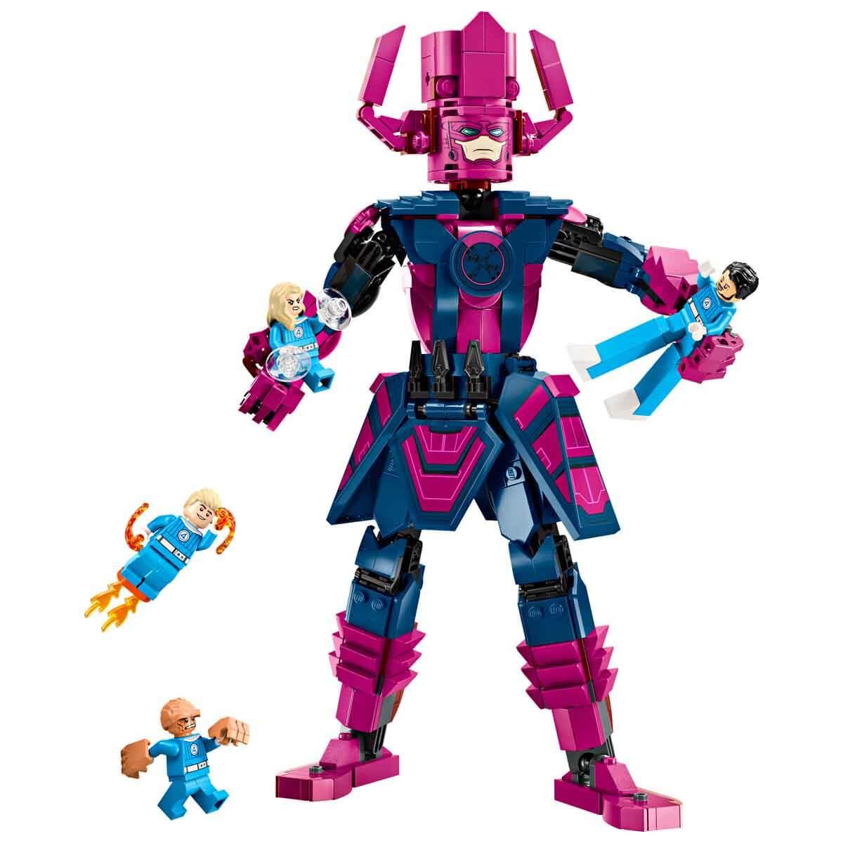 LEGO MARVEL FANTASTIK DORTLU GALACTUS YAPIM FIGURUNE KARSI 76316 Diğer LSS76316