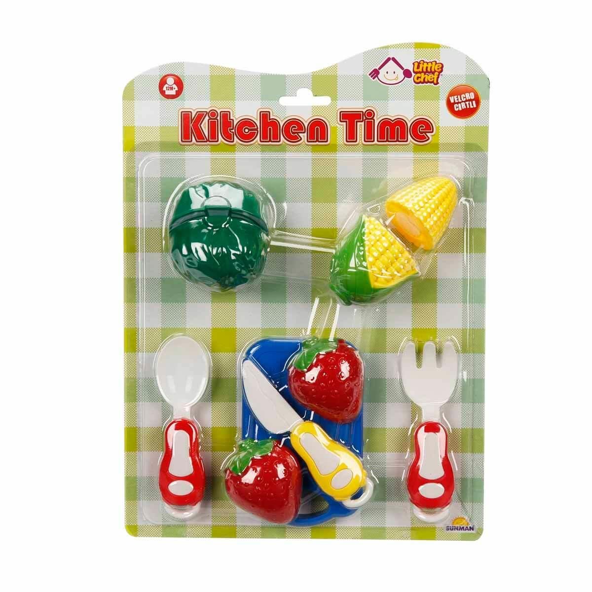 LITTLE CHEF KESME TAHTALI SEBZE VE MEYVE SETI Diğer S00003711
