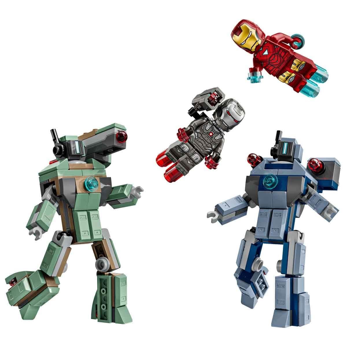LEGO MARVEL IRON MAN VE WAR MACHINE HAMMER INSANSIZ HAVA ARACLARINA KARSI 76320 Diğer LSS76320
