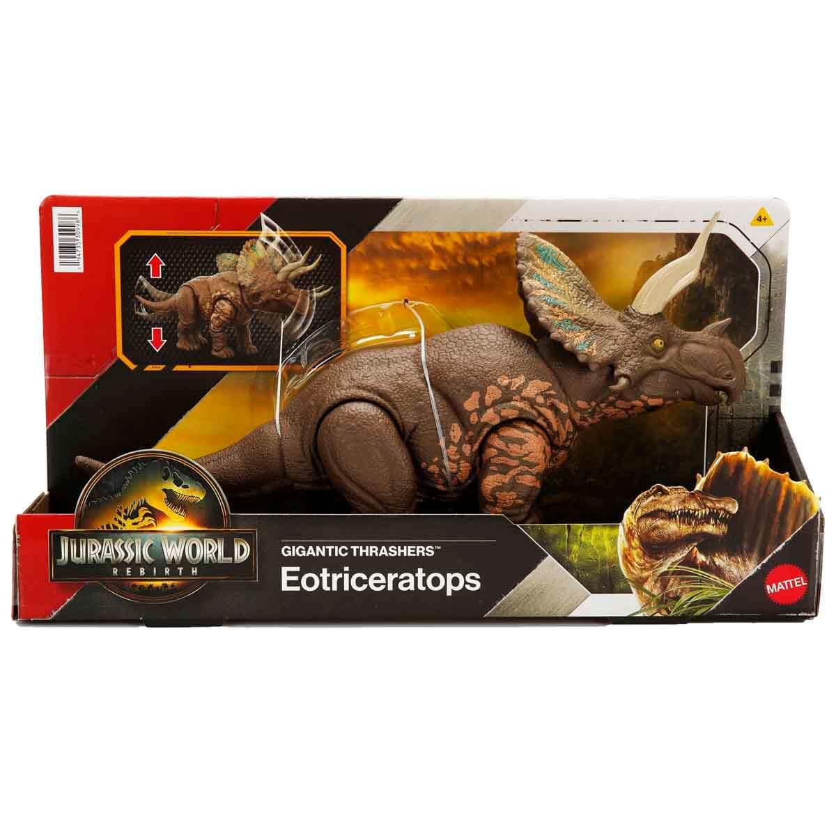Jurassic World İz Sürücü Dinozor Figürü Eotriceratops JGB92-JGB93 Jurassic World JGB93