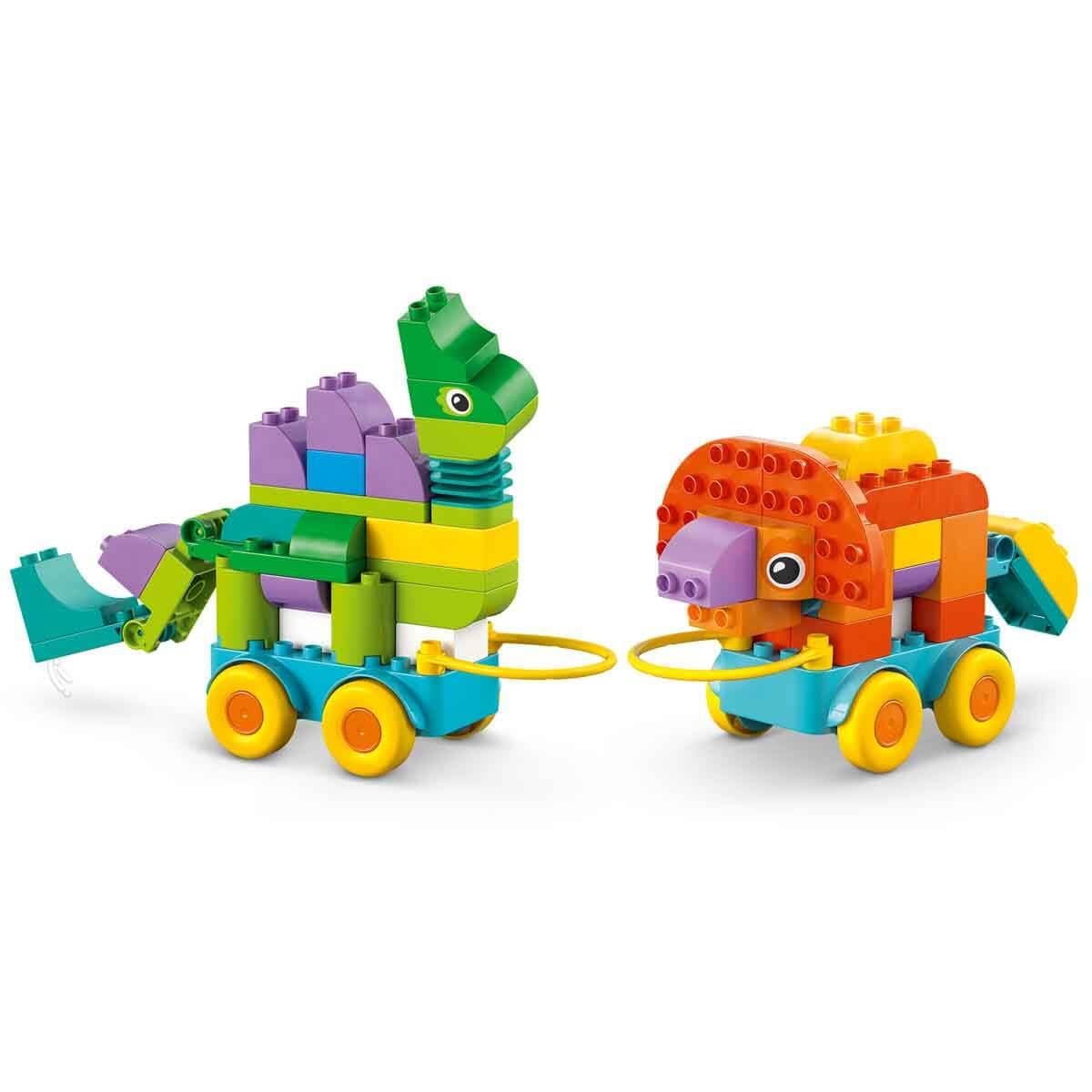 LEGO DUPLO KASABASI 3’U 1 ARADA TEKERLEKLI DINOZORLAR 10451 Diğer LED10451