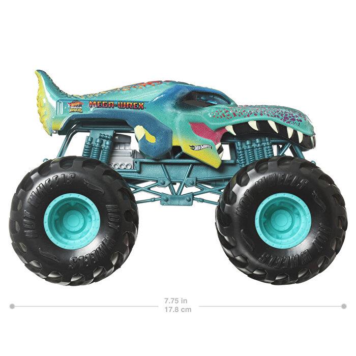 HOT WHEELS MONSTER TRUCKS 1:24 ARABALAR MEGA WREX FYJ83-HKM58 Diğer HKM58