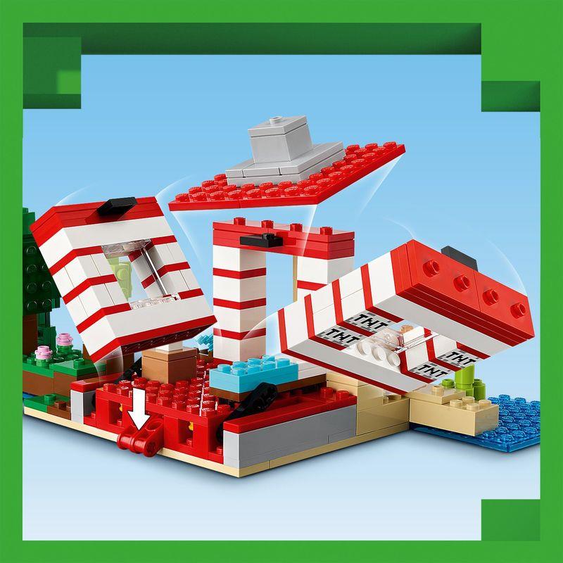LEGO MINECRAFT TNT BUYUK ORMAN EVI 21275 Diğer LMN21275
