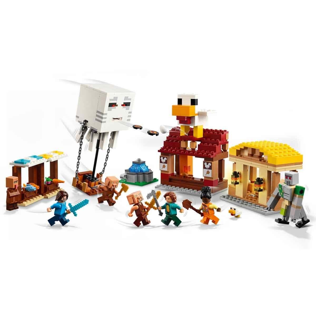 LEGO MINECRAFT HORTLAK BALON KOY SALDIRISI 21273 Diğer LMN21273