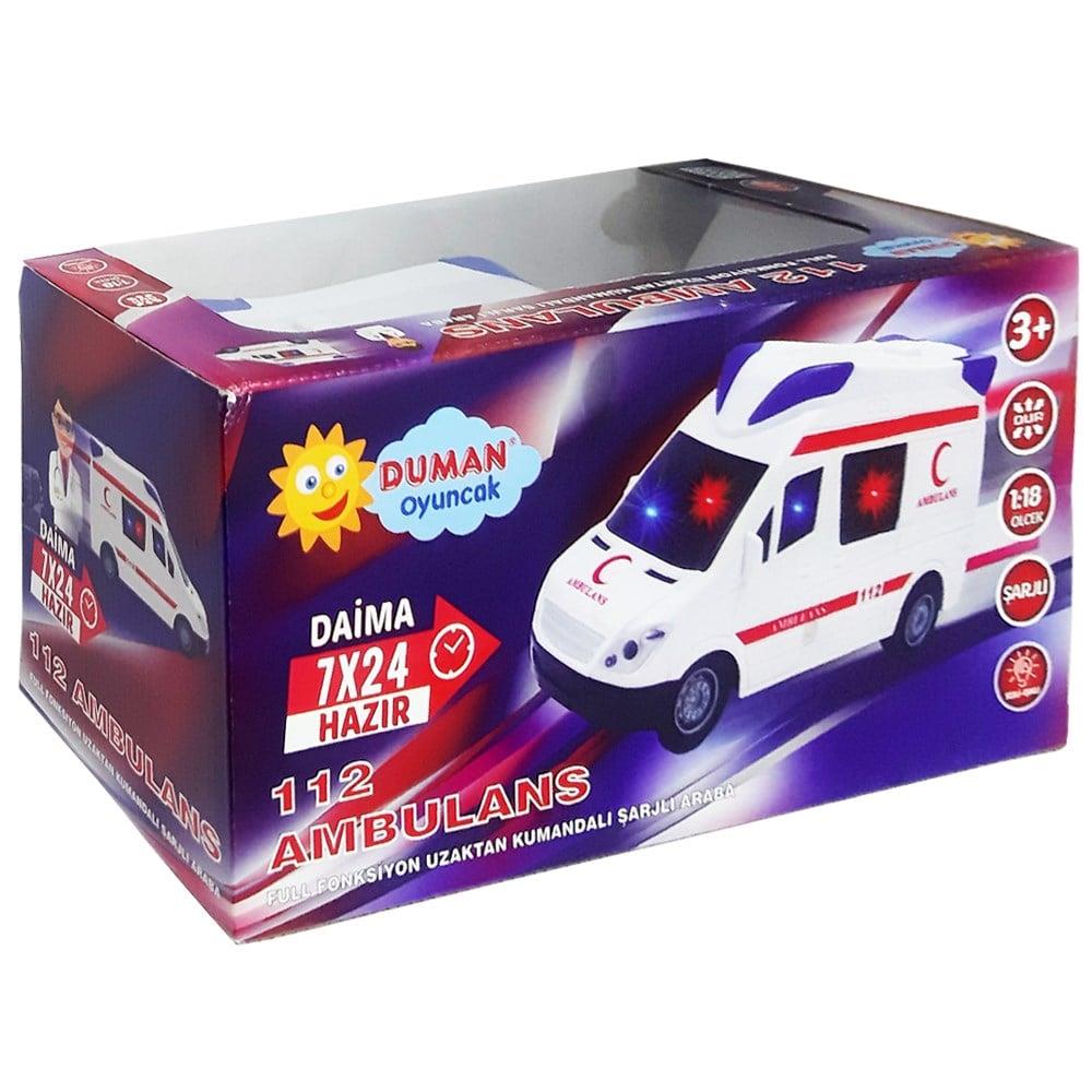DMN UZAKTAN KUMANDALI SARJLI FULL FONKSIYONLU AMBULANS 345 242 Diğer DMN 345 242