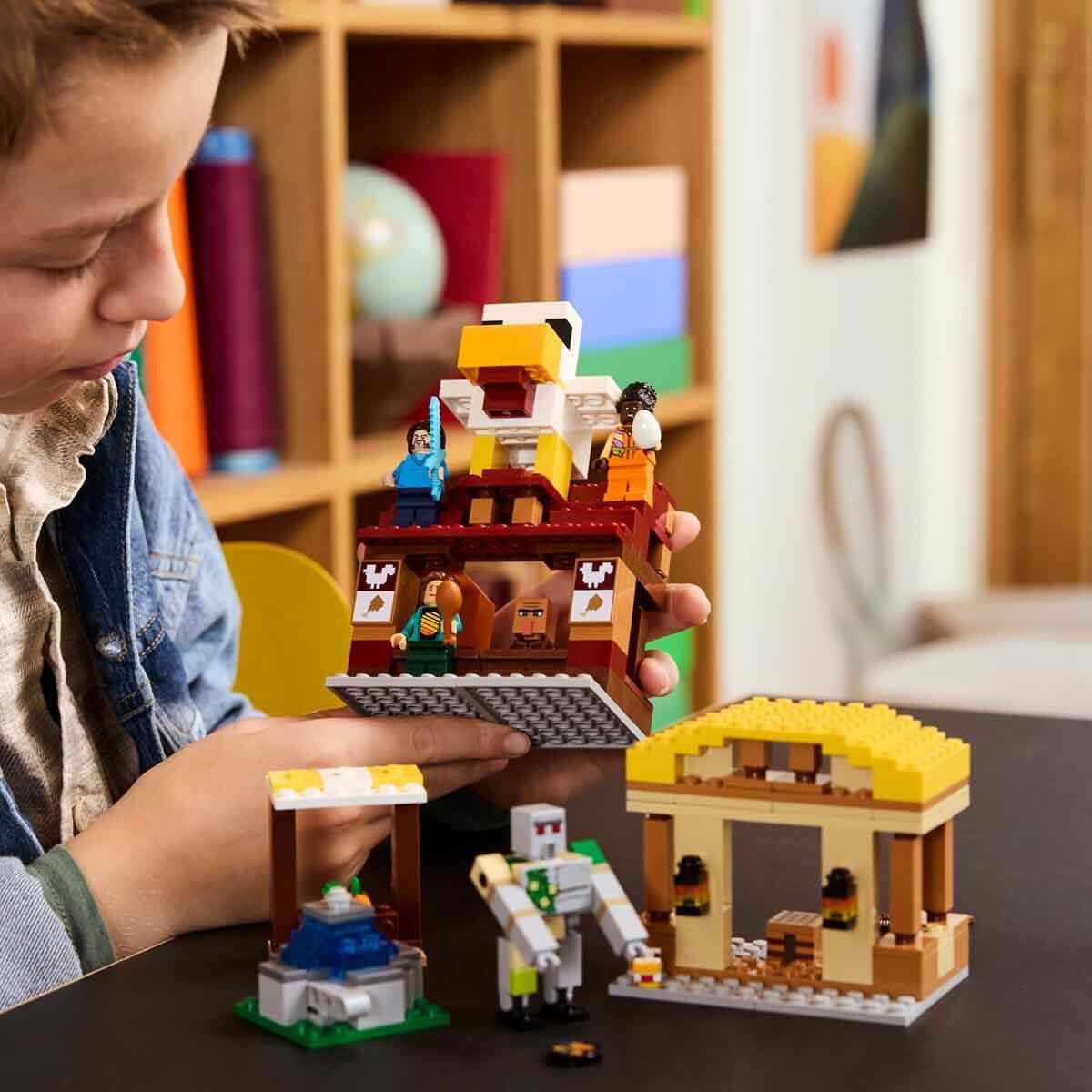 LEGO MINECRAFT HORTLAK BALON KOY SALDIRISI 21273 Diğer LMN21273