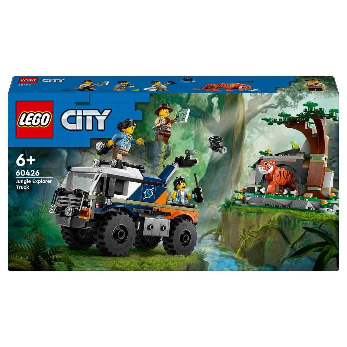 LEGO CITY ORMAN KASIFININ ARAZI KAMYONU 60426 Diğer LSC60426