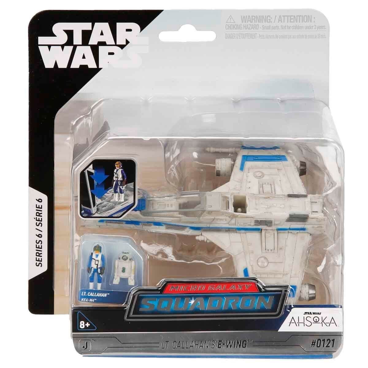 STAR WARS MIKRO FIGUR VE SMALL ARAC SET LT. CALLAHAN S E-WING SW J0002-J0121 Diğer SW J0121
