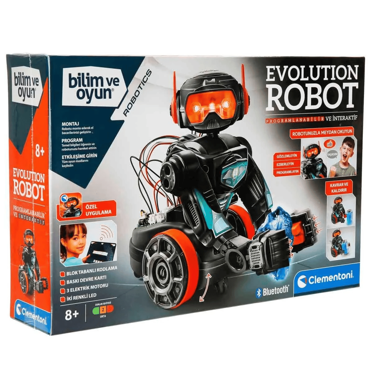 Clementoni Robotik Laboratuvarı Evolution Robot 64829 Clementoni CLE 64829