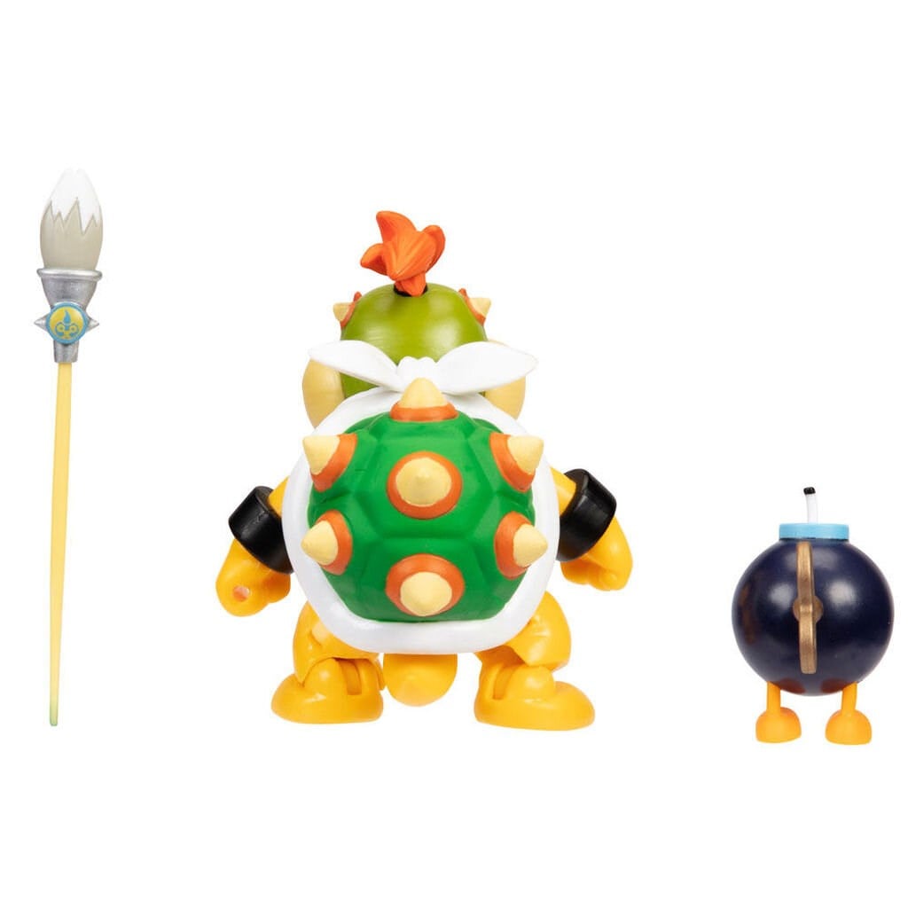NINTENDO SUPER MARIO FIGURU BOYA FIRCASIYLA BIRLIKTE 10 CM 13261 Diğer NESL 13261