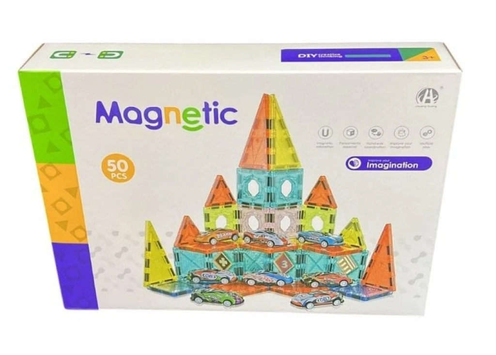 MANYETIK BLOKLAR 50 PARCA 5.5CM Diğer OYD CH1291