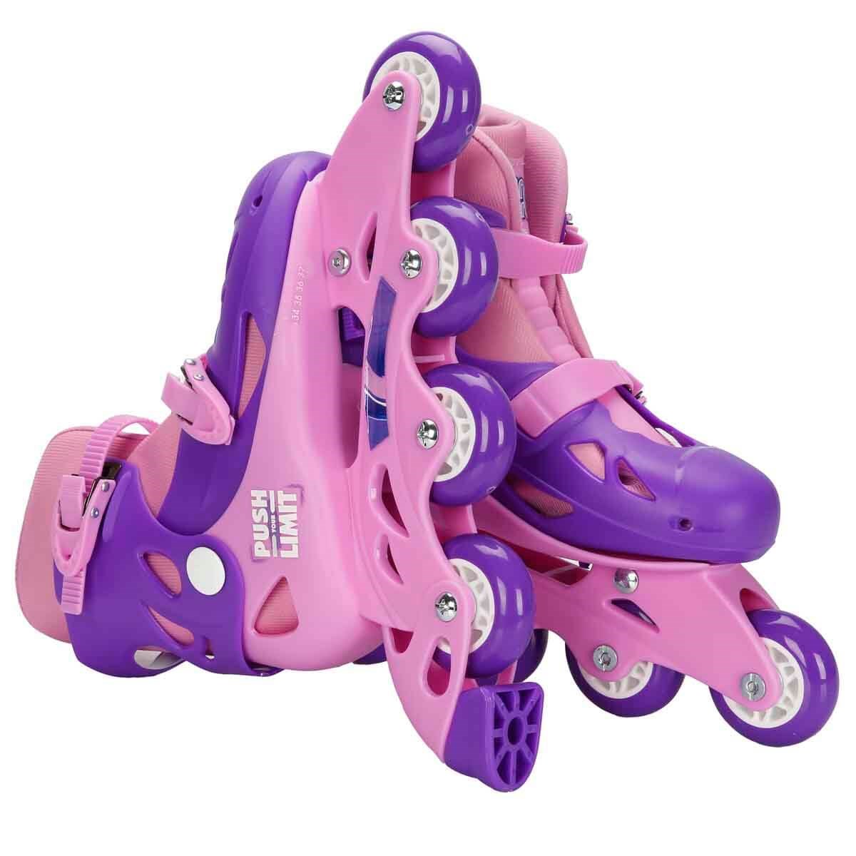 SUNMAN RISING SPORTS INLINE 4 TEKER PATEN PEMBE 34-37 Diğer S00002214