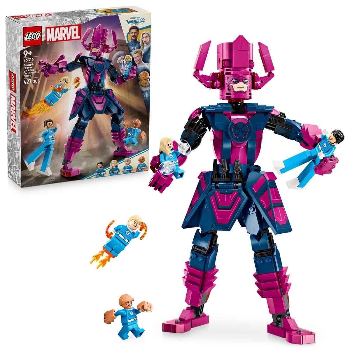 LEGO MARVEL FANTASTIK DORTLU GALACTUS YAPIM FIGURUNE KARSI 76316 Diğer LSS76316