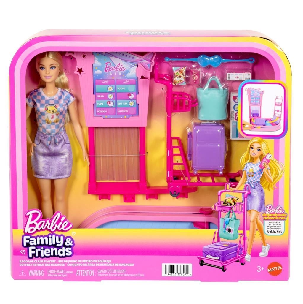 Barbie Sınırsız Macera Oyun Seti JMJ49 Barbie JMJ49