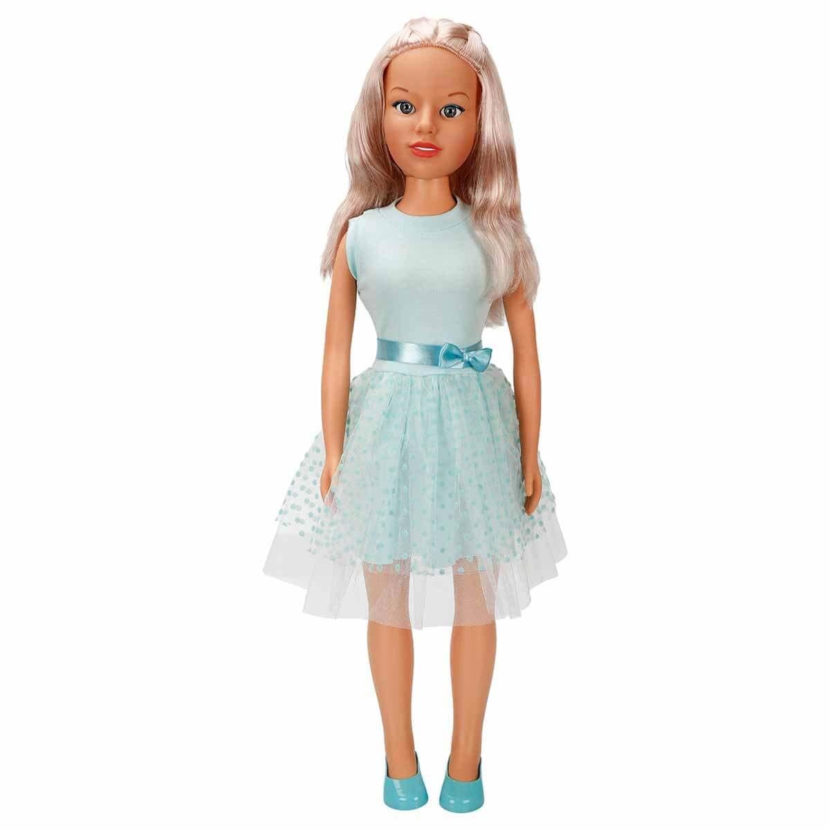 CLARA PARTY WALKIN DOLL 80 CM MAVI Diğer S00003532 M