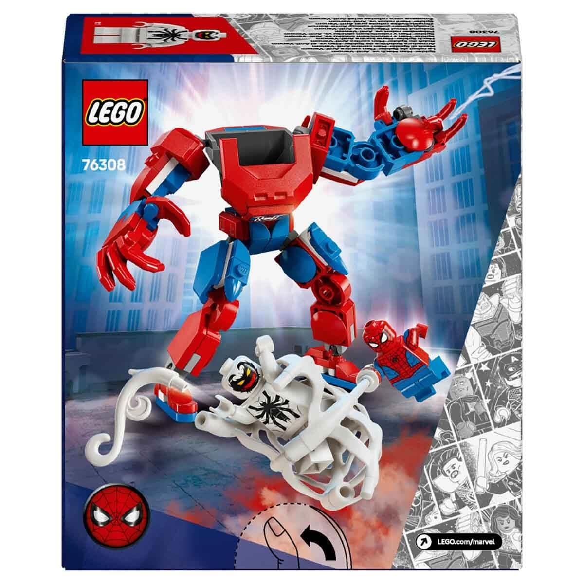 LEGO Marvel Örümcek Adam Robotu Anti Venoma Karşı 76308 Diğer LSS76308