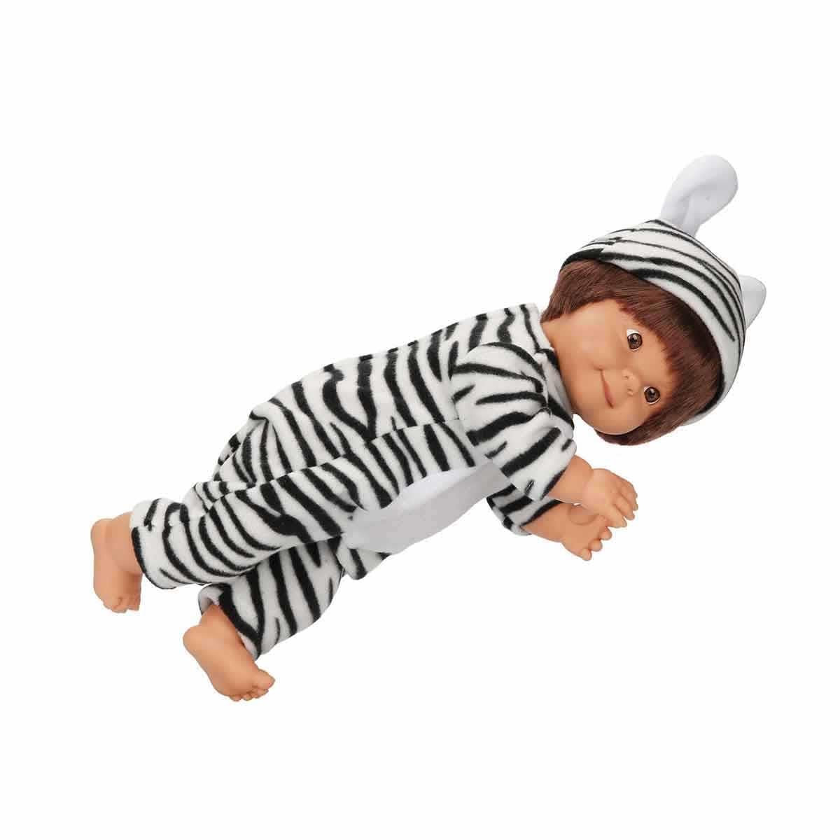 BEBELOU HAYVAN KOSTUMLU 40 CM ZEBRA BEBEK Sunman S00040041 Z