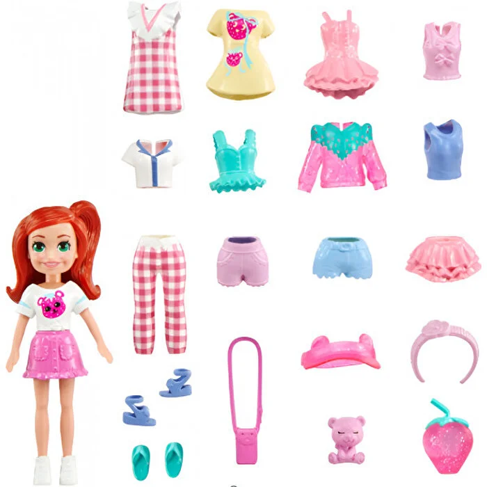POLLY POCKET FARKLI KOMBIN EGLENCESI OYUN SETLERI HKV88-JCB22 Diğer JCB22